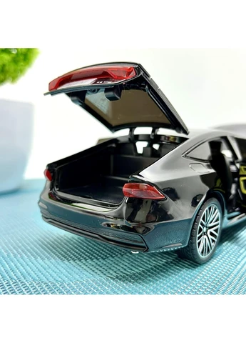 Машинка Audi А7 Авто Експерт металопластик 1:24 звук світло інерція Чорна (1904-17) No Brand (360898162)