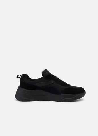 Чорні осінні жіночі кросівки колір чорний цб-00233342 Wilmar