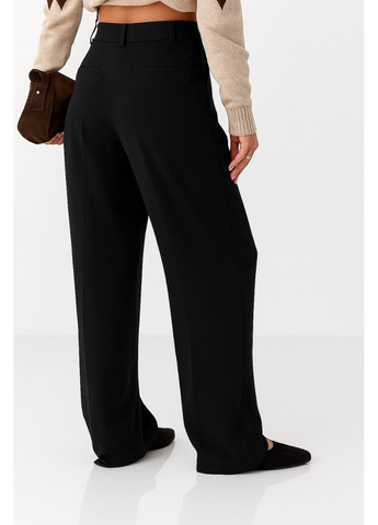 Классические женские брюки-палаццо со складками Lurex (359479889)