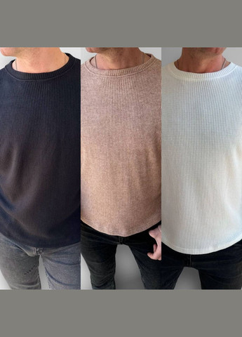 Бежевый демисезонный свитер стильные высокое качество No Brand