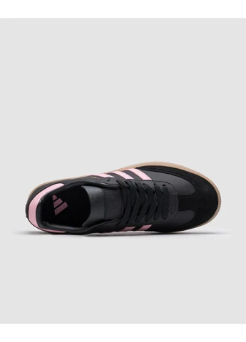 Комбіновані кросівки чоловічі adidas samba inter miami cf адідас самба демісезон No Brand