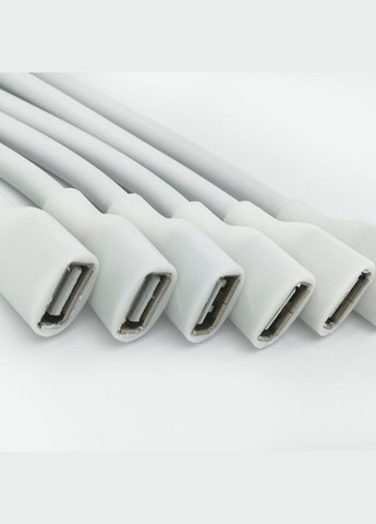 Гибкий металлический USB удлинитель 30см 300, Подставка, ПВХ PTR No Brand (317769771)