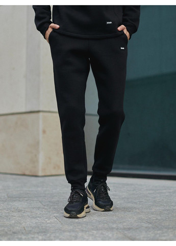 Чоловічий теплий костюм "Synergy" чорний світшот і штани Intruder (359226989)