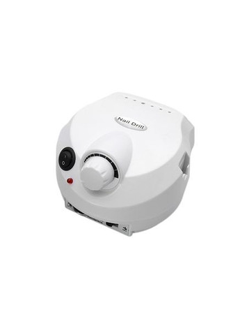 Професійний фрезер для манікюру Pro ZS-601 з педаллю та насадками 45 Вт 35000 оборотів Білий Nail Drill (334675478)