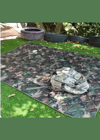 Тактическое кемпинговое одеяло с чехлом Масло 150см x 200см под пончо KT6007401 Solve (305743414)