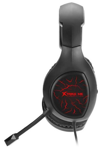 Ігрові навушники ME GH-710 для геймерів із мікрофоном і RGB-підсвіткою дротові No Brand (358885618)