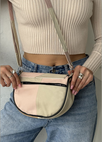 Стильная полукруглая сумочка из натуральной кожи InFashion Сумка (325884119)