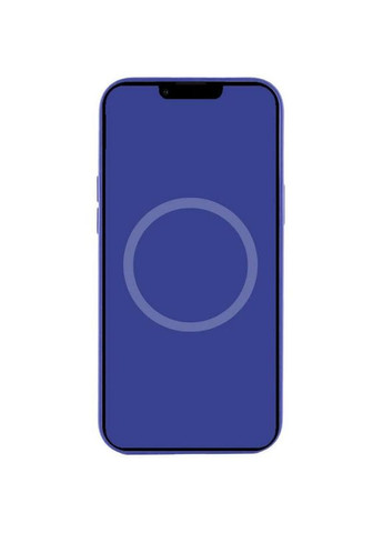 Чохол Silicone case (AAA) з Magsafe та анімацією для Apple iPhone 16 Pro Max (6.9") Синій Epik (372499179)
