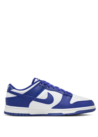 Белые кроссовки мужские dunk low violet/white Nike