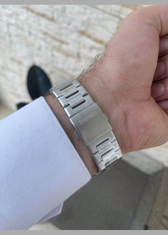 Металлические наручные часы Kapitan кварцевые спортивные Skmei (333143694)