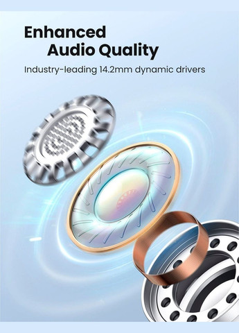 Bluetooth-гарнітура WS105 Black (80653) Ugreen (332979057)