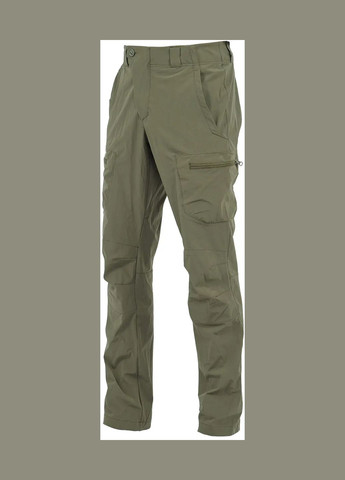 Зеленые демисезонные брюки No Brand