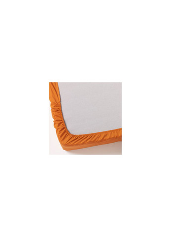 Простыня натяжная оранжевый 180х200 см IKEA (272150012)