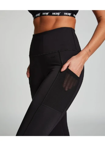 Черные леггинсы черные Hunkemoller