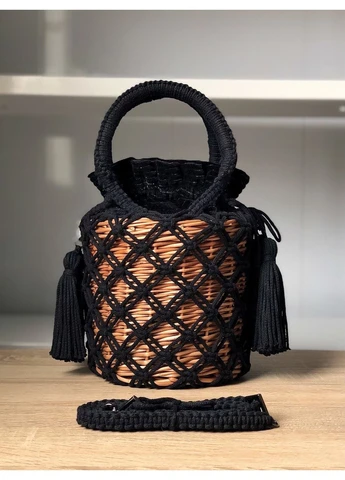 Жіноча літня сумка-кошик Knittingmoda (381044850)