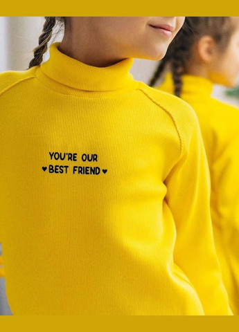 Жёлтое платье для девочки hc (h001-6316-019-33) No Brand (290112408)