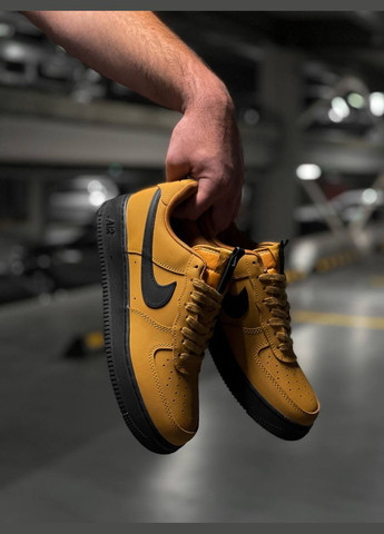 Оранжевые всесезонные кроссовки Vakko Nike Air Force 1 07 Low Orange