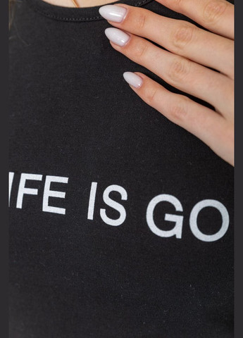 Футболка женская с принтом, цвет красный, Ager - (279537348)