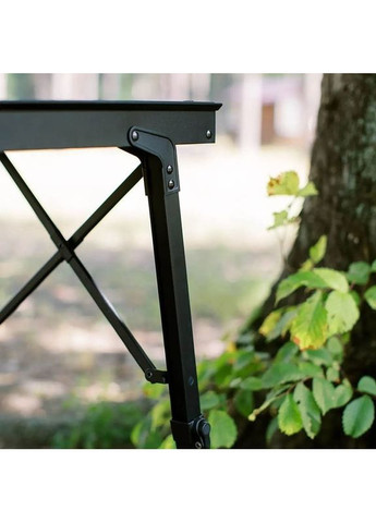Стол кемпинговый Camp Table Alu 86x42x44-68 см Black (T-EC-0005-black) Tribe (350314371)