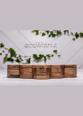 Шкатулка для часов Подарок для мужчины с именным гравированием EcoWalnut (295548194)