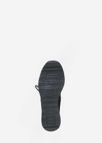 Зимние ботинки black&white rbw95478-11 черный Black & White из натуральной замши