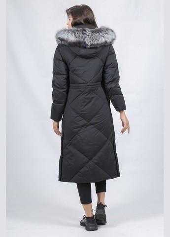 Черный зимний Пуховик No Brand