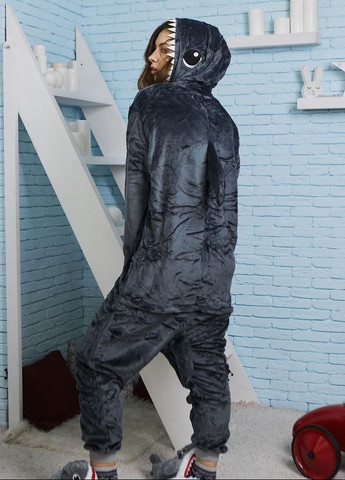 Кігурумі Акула сіра піжама жіноча gray костюм акула Saimeiqi Shark (311667596)