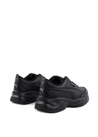 Черные всесезонные женские кроссовки 37112501 черный искусство. кожа Puma
