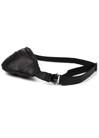 Кожаная бананка на два отделения с передним карманом RA-8040-3md черная TARWA (341281870)