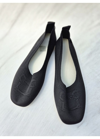 Fashion Жіночі туфлі тканинні тканини чорний з текстиль, україна — демісезон (368468405)