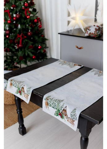 Ранер на стіл гобеленовий 40х140 см SQUIRREL Прованс (366969929)