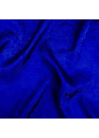 Хустка жіноча з принтом однотонна віскоза синя ТЕРЕСА LuckyLOOK 473-003 (324741737)