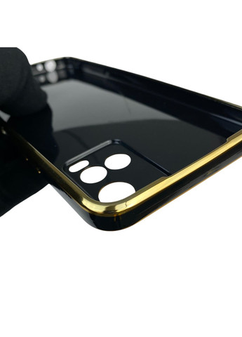 Чехол для Y21 с кольцом MagSafe с золотой окантовкой на виво у21 черный gs1 Vivo (366236029)