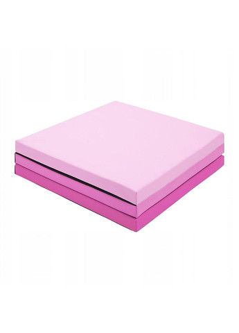 Мат гимнастический складной 180 x 60 x 5 см 4FJ0572 Pink/Light Pink 4FIZJO (279303081)