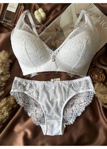 Белый белое кружевное нижнее белье комплект Weiyesi