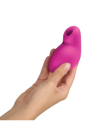 Вакуумный стимулятор с вибрацией Allure Magenta, 11 + 12 режимов работы, перезаряжаемый Fun Factory (378155175)
