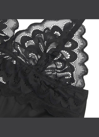 Мереживний Пеньюар з трусиками, чорний, Star Night (334709775)