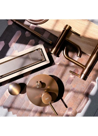 Трап для душу NEOX 60 BRUSHED COPPER Rea (401881339)