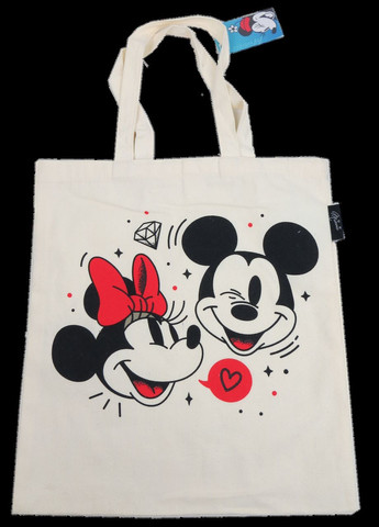 Сумка шоппер для покупок Mickey and friends Бежева Disney (328198288)