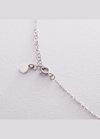 Серебряное колье с буквой П 18963б 44 Oniks (264023629)