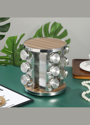 Набор для специй на вращающейся подставке 13 предметов (61031) LoveYouHome (334713993)