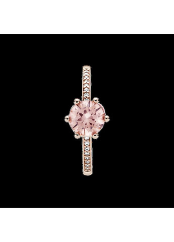 Каблучка Пандора з короною та рожевим каменем 188289C01 Kabluchka (355344708)