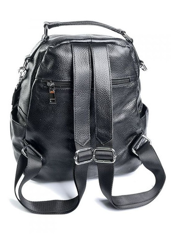 Жіночий шкіряний рюкзак чорний No Brand (292557728)
