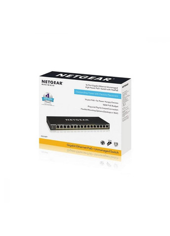 Коммутатор неуправляемый GS316PP (GS316PP100EUS) Netgear (315504031)