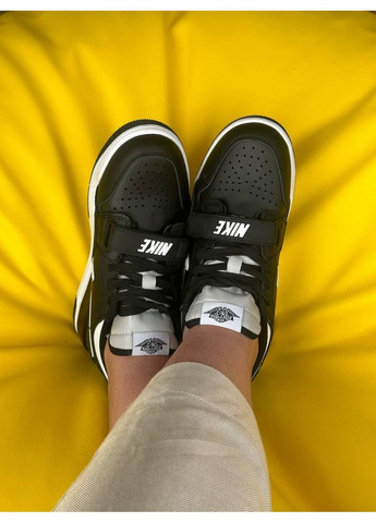 КРОСІВКИ ЖІНОЧІ NIKE LEGACY 312 LOW BLACK WHITE НАЙК No Brand чорні демісезони (368857787)