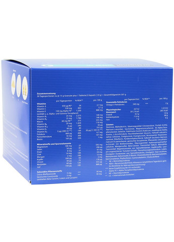 Витамины для мужчин Vital M (гранулы капсулы таблетки на 30 дней) Orthomol (280265854)