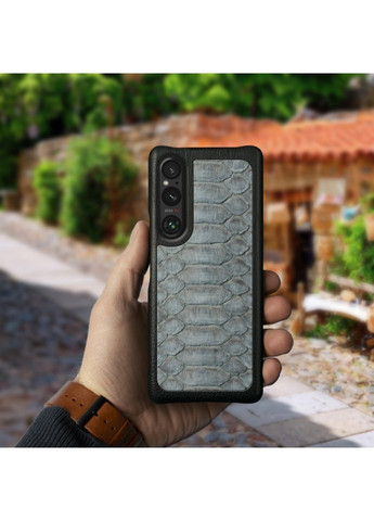 Накладка ExBacker Python Scales для Sony Xperia 1 V Сірий (79868) Stenk (362376338)
