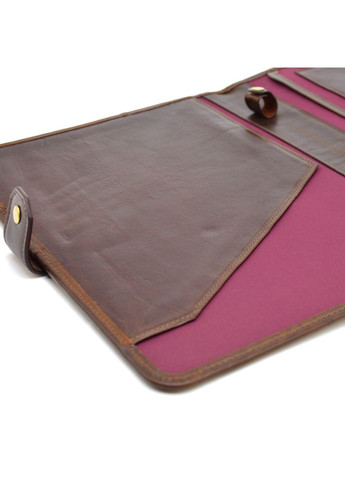 Шкіряна папка портфоліо відкритого типу з хлястиком формату А5 А4 GC-2141-4lx TARWA (300171316)