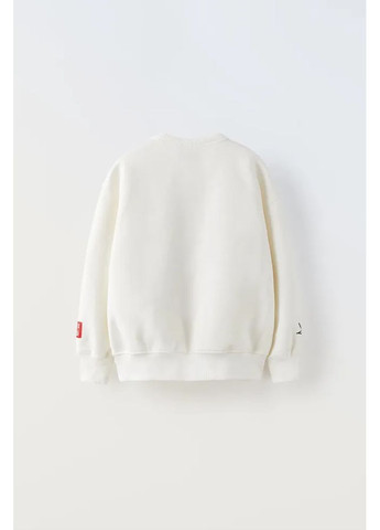 Zara стильний світшот із картинкою netflix для хлопчика білий