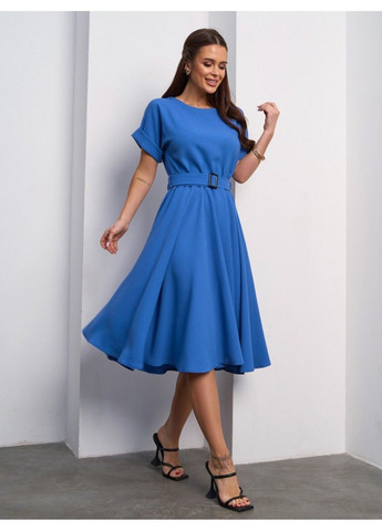 Голубое деловое платье issa pus 14529 голубой ISSA PLUS